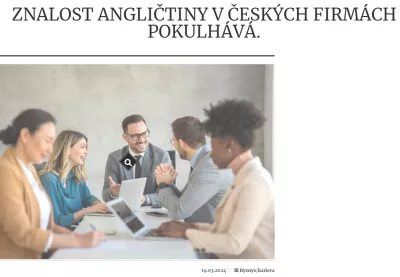 Top Gentleman článek Lingua Centrum