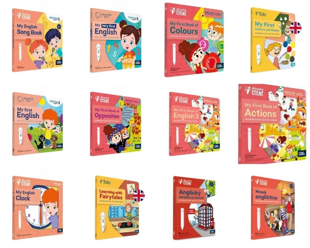 anglické knihy pro nejmenší