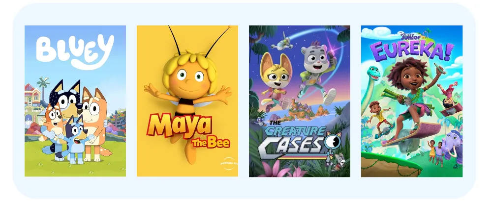 Seriály pro děti v angličtině