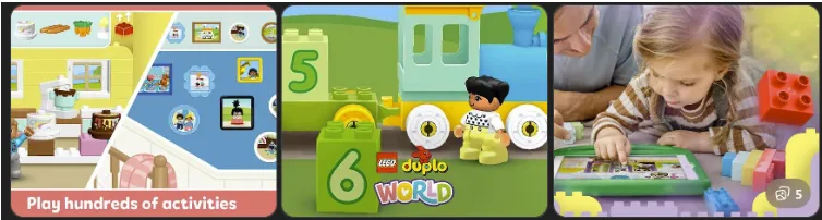 hry ze světa LEGO pro malé děti