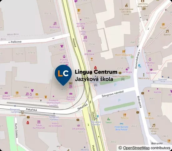 Pobočka Brno | Lingua Centrum