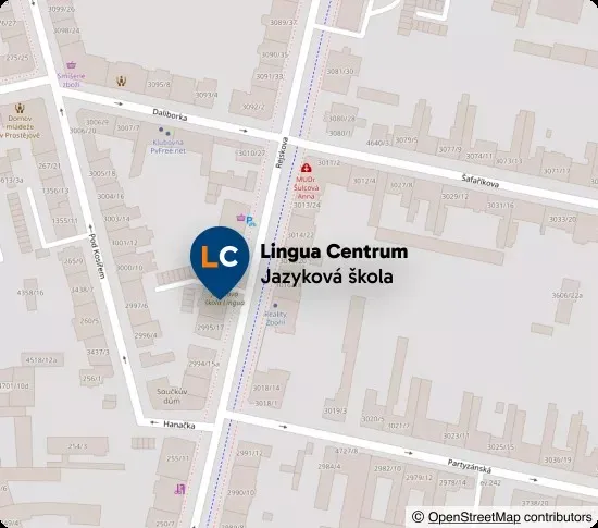 Lingua Centrum pobočka Prostějov