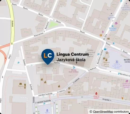 Lingua Centrum pobočka Teplice